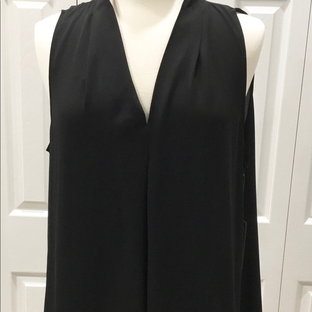SOLD Vince Camuto Inverted Pleat High-Low Top - Picture 3 of 8